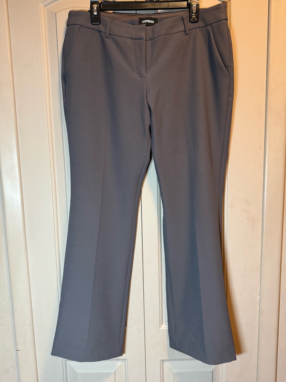 Express Women's Slate Gray Boot Cut Dress Pants